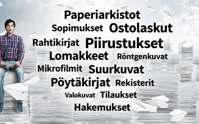 Paperit biteiksi -> arkiston digitointi on tuottavaa!